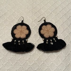 Noonday Beaded and Fringe Earrings